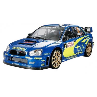 Tamiya 124 Sportwagenserie Nr. 281 Subaru Impreza WRC Monte Carlo 2005, Kunststoffmodell 24281