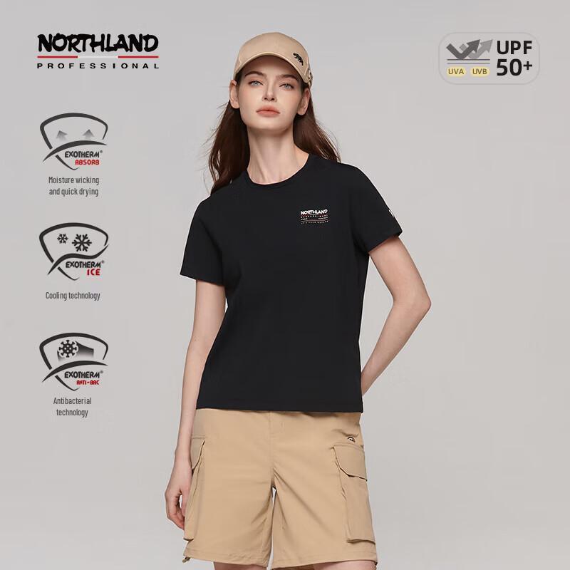 NORTHLAND Bangor Women s Short Sleeve T-Shirt 155/80A