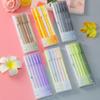 1 Box Stationery Cute Morandi Color Gel Pen Creative Press Office Gift School Supplies Stationery Kawaii Pens