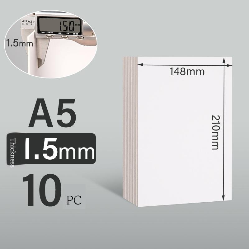 A4 A5 Крафт-бумага Высокое качество 1/1,5/2 мм Плотный крафт-бумага DIY Рукоделие Изготовление открыток Бумага для творчества Толстый картон Картон