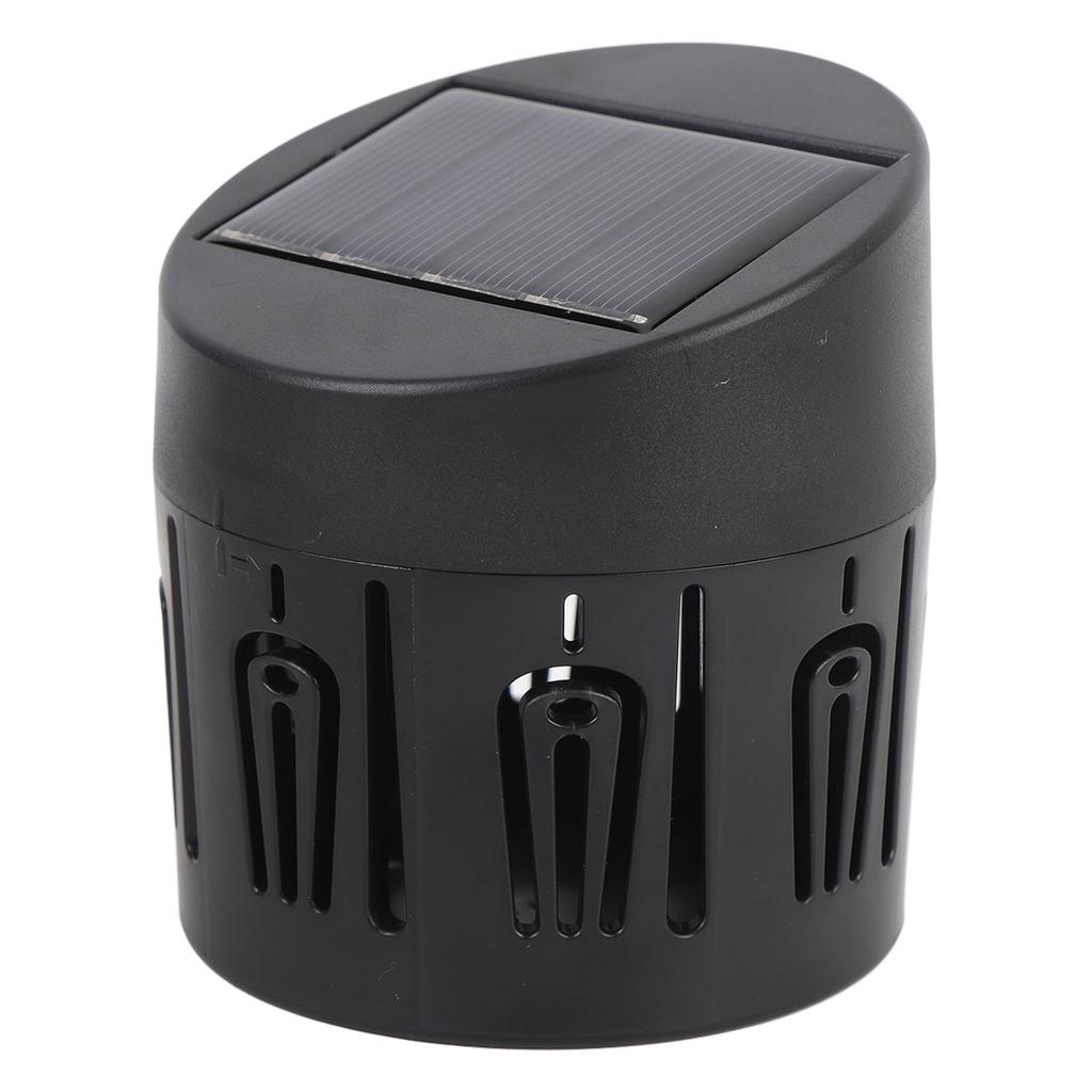 2 Pcs Solar Wall Light Flower Theme Decorative Water Proof Solar Fence Lamp for Backyard Yard Stair