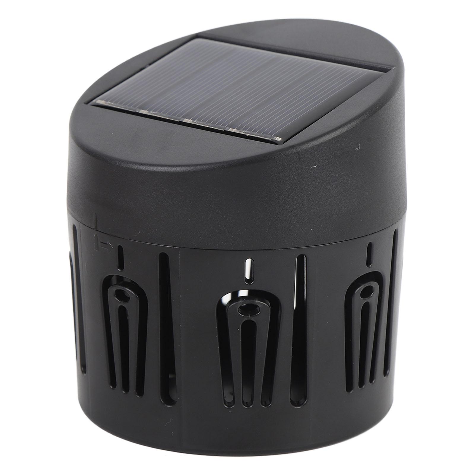 

2 Pcs Solar Wall Light Flower Theme Decorative Water Proof Solar Fence Lamp for Backyard Yard Stair