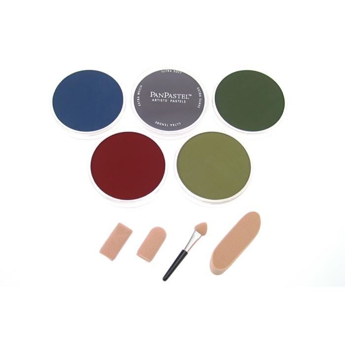 5 Couleur PanPastel Starter Set très sombres nuances