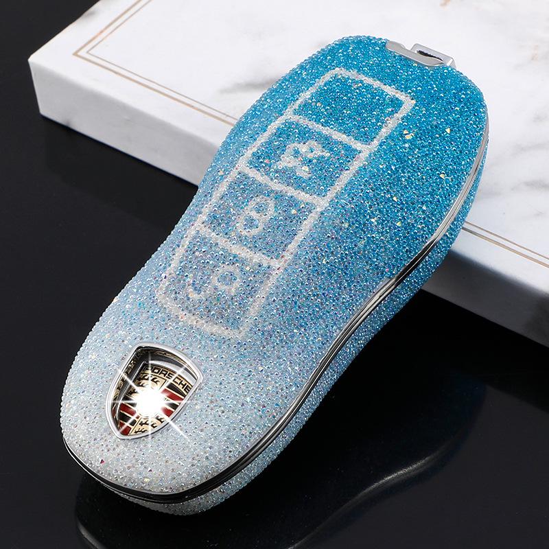 

Porsche Key Shell with Diamond Buckle for Cayenne, Macan, Panamera - Women s Set