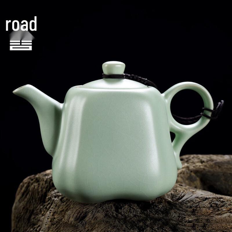 ZISIZ Ru Kiln Ceramic Kung Fu Teapot