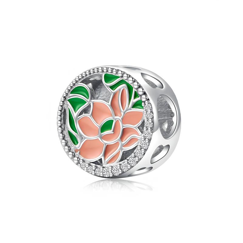 Charms Do Pandora Zawieszka Charms Lotos Czerwiec Srebro 925 Charmsy Trusky