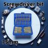 50/36 Pcs Magnetic Screwdriver Bit Set 75mm Extra Long Security Torx Star Hex Spline For Home Garage DIY
