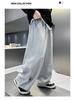 Boys' Winter 2025 Velvet Sweatpants - Trendy Long Pants for Kids
