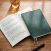 A5 Retro Grid Notebook: Soft Leather Cover, Thick Pages, for Hand-Drawn Pixel Art, Perfect for College Students.