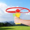 Launcher Spinner Pull Flying Disc Toys Rotating Dragonfly Toy Ripcord Sky Spin Toys  Outdoor