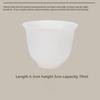 Master Cup and Aroma Scent Cup Set Ultra Thin Plain Fired White Porcelain Chinese Style Ceramic Tea Ware for Gongfu Tea Ceremony
