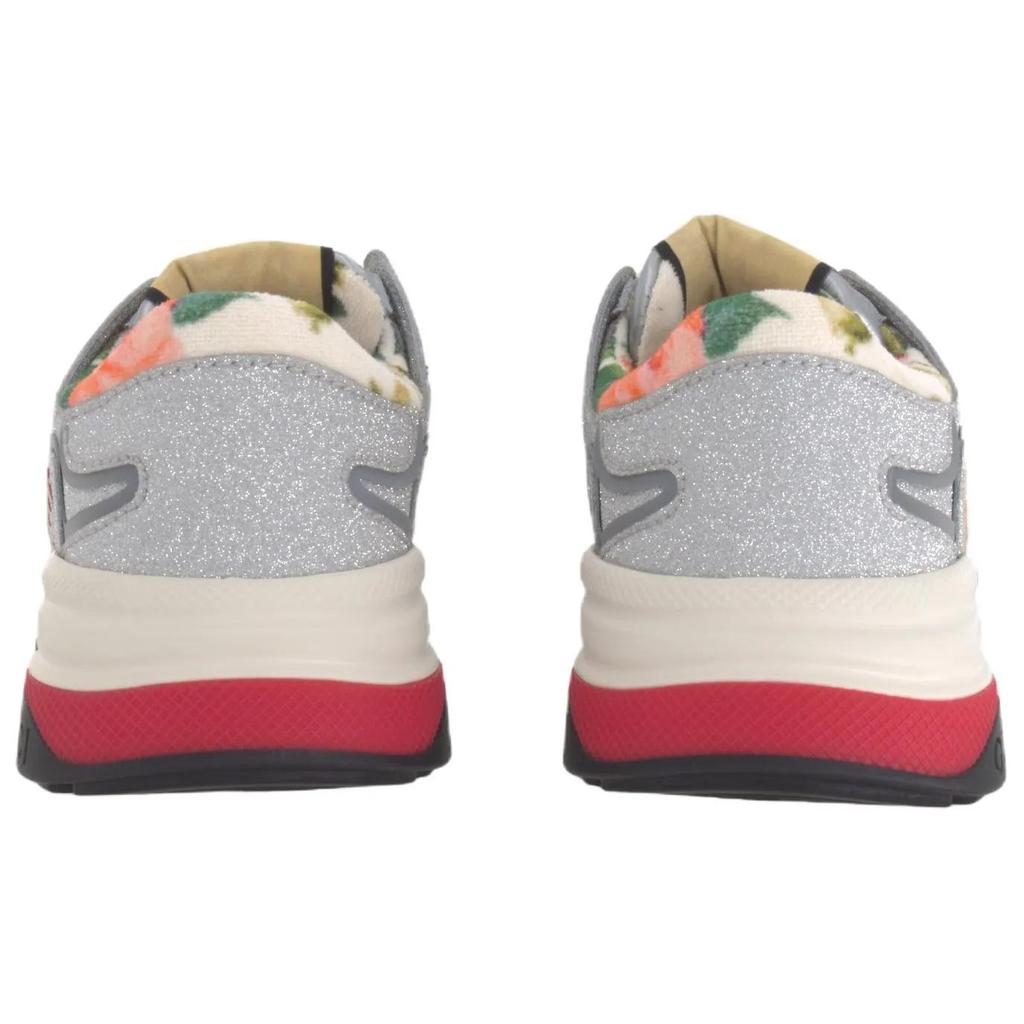 Gucci Womens Ultrapace 'Silver Red' (women's Sizes) Silver / Red Casual Shoes 602228 HW910 8161