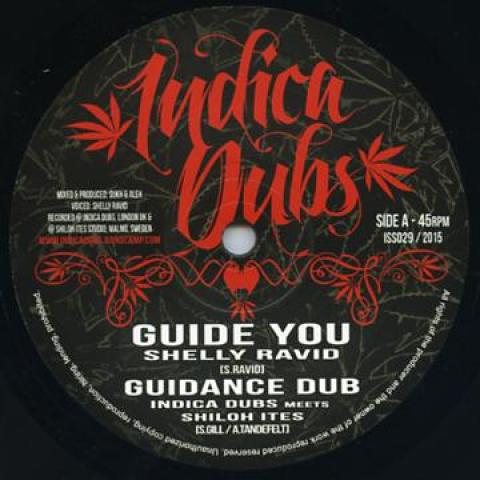 

10inch Record SHELLY RAVID INDICA DUBS SHILOH - Guide You Guidance Dub Protect Y ISS029 Indica Dubs 2015 UK Reggae Ska Dub Used