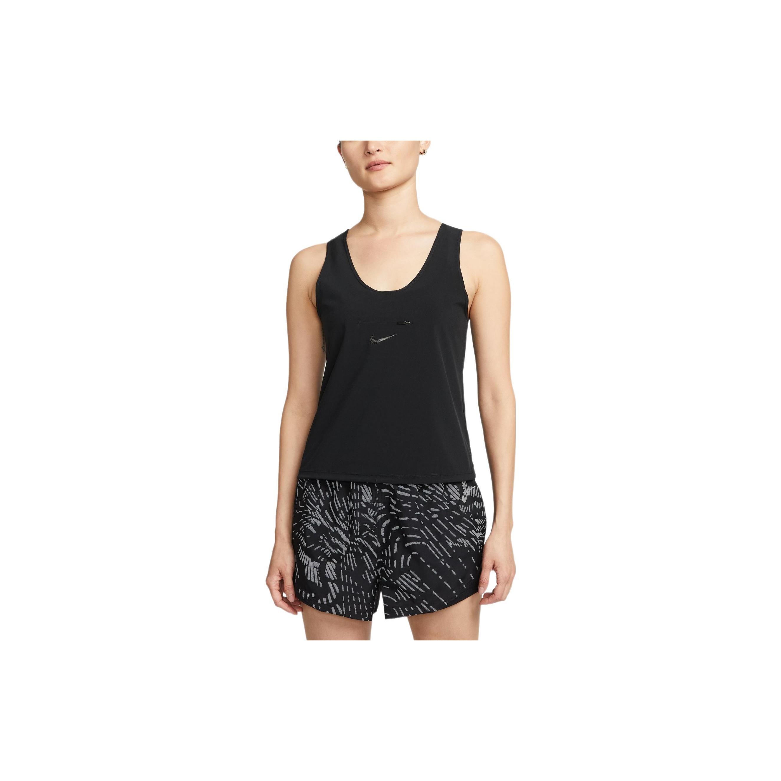 (WMNS) Nike Dri-FIT Run Division Convertible Running Tank Black Women s DM7752-010 S