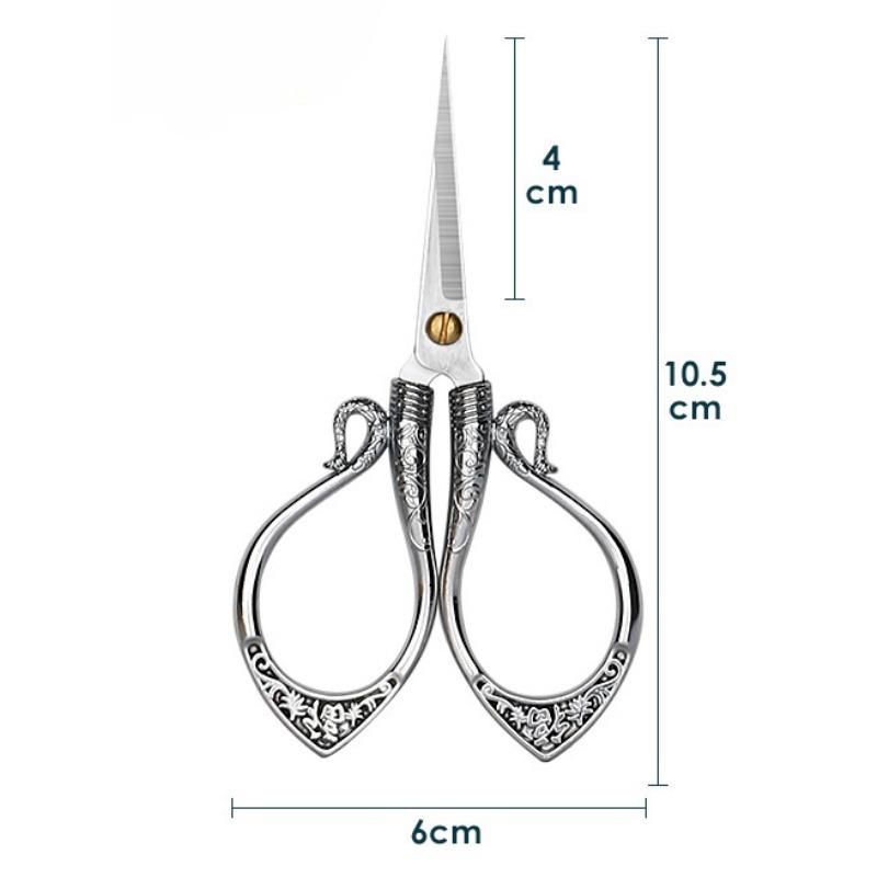 

Ножницы для шитья для ткани Профессиональные ножницы для ниток из нержавеющей стали Вышивка Еда Мясо Керамические ножницы Ножницы для пряжи Инструменты серебряный