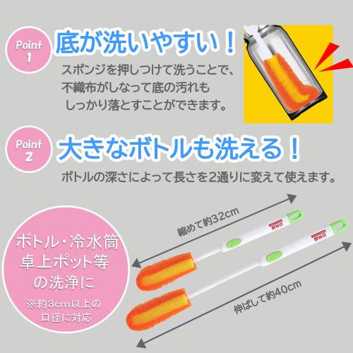 Bestco Large Capacity Washable Bottle Cleaner MA-840