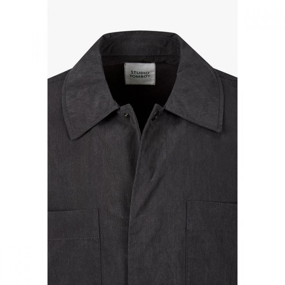 Studio Tomboy Men Square Pocket Shirt Type Jumper 91m6313212