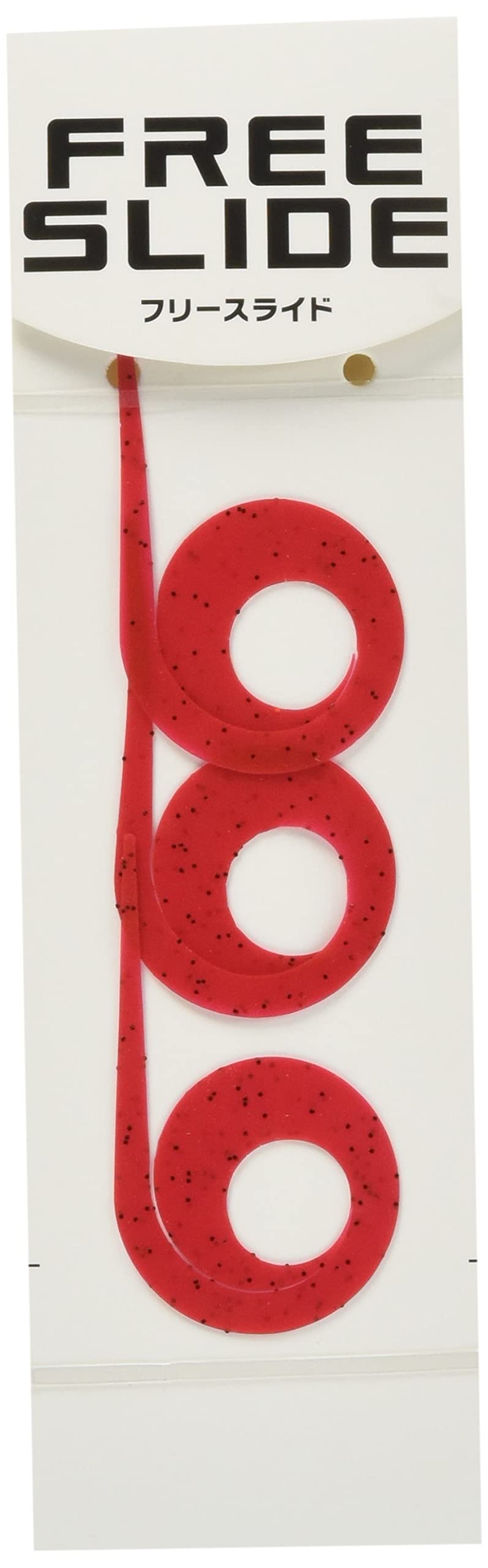 Hayabusa Musou Madai Free Slide Custom Tie Спиральная Кудрявая Короткая #4 Огненно-Красная Креветка