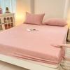 Milk Fleece Carved Fleece Single Mattress Fleece Non-Slip Simmons Bedspread Three-Piece Mattress Protective Cover Bedding