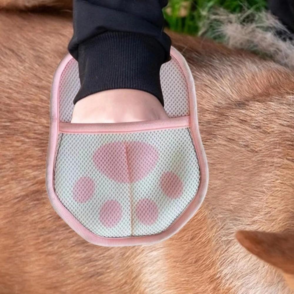 2Pcs Cat Paw Electrostatic Gloves Electrostatic Adsorption Cat Hair Cleaning Glove  Pet Accessories