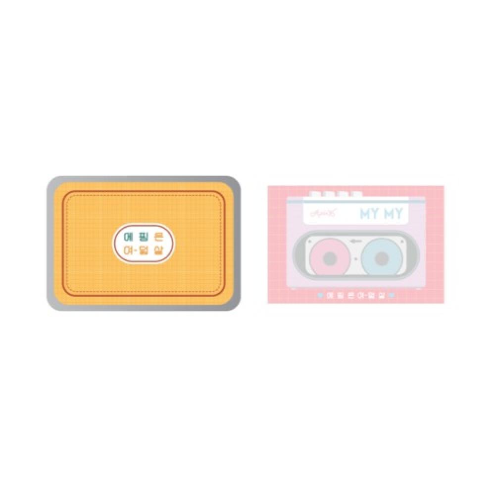 Apink Tin Case Memo Pad Eping Is Eight Years Old