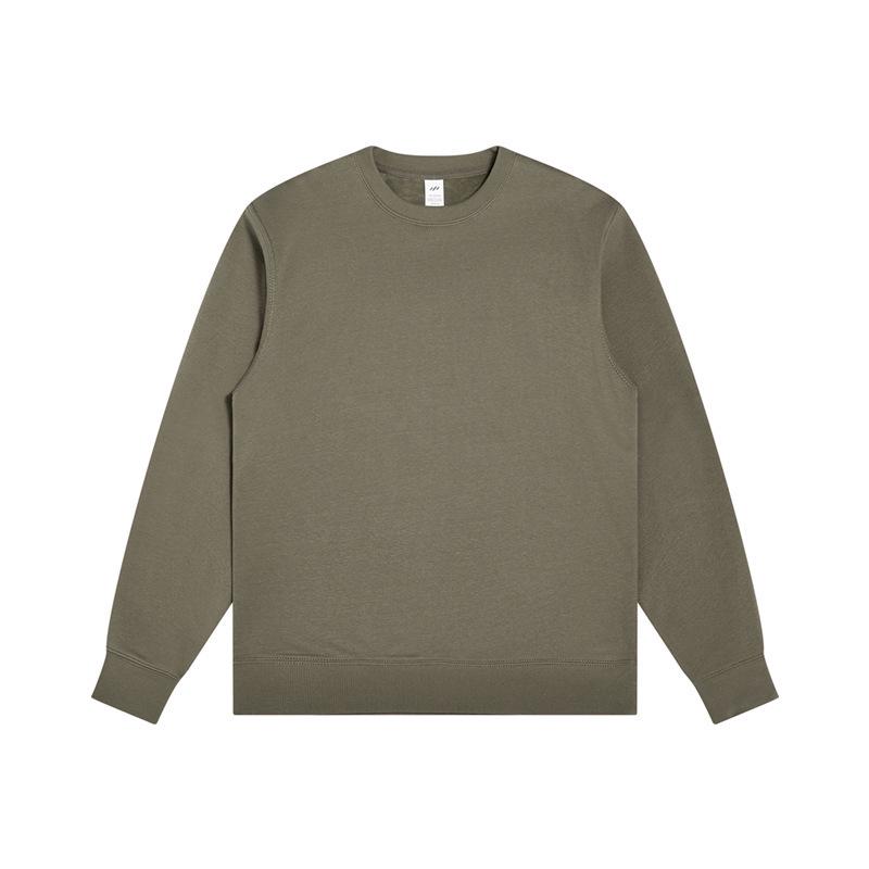 Men's Oversize 400g Velvet Thickened Hoodie, Round Neck, Loose Fit, Plus Size 200 Jin, Winter