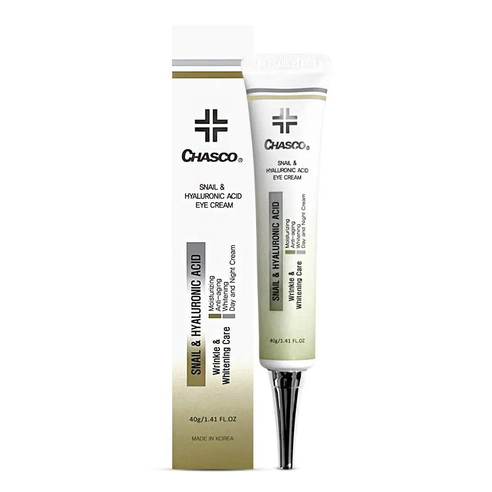 

CHASCO Snail Hyaluronic Acid Anti-Wrinkle Moisturizing Eye Cream 40g