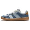 New German Army Trainers Slip Resistant, Abrasion Resistant, Lightweight Low Top Skateboard Shoes Men's Blue 912428005-3