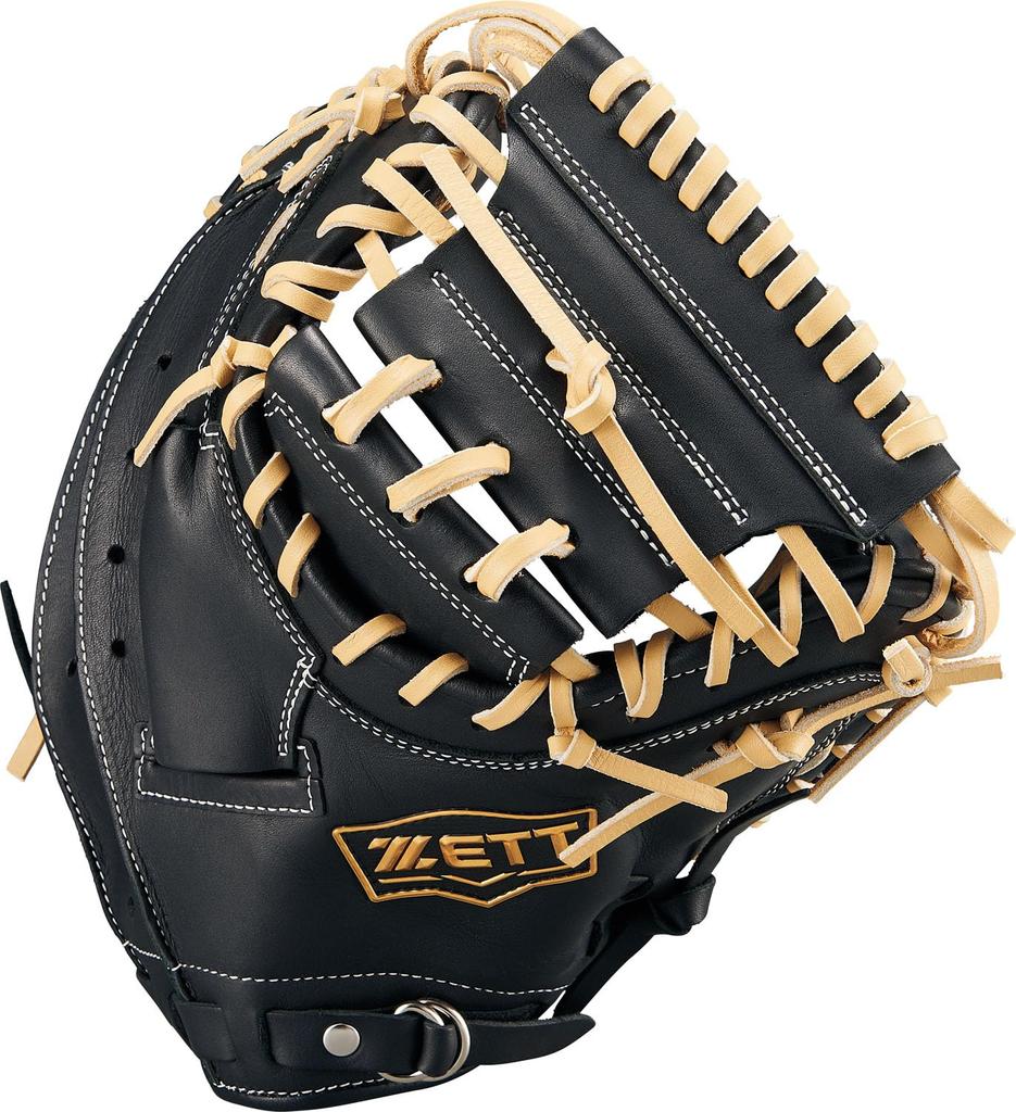 ZETT Winning Road Soft Baseball Black X Pastel Brown BRCB33512F Catcher's Mitt, Left-Handed Throw, (1932),
