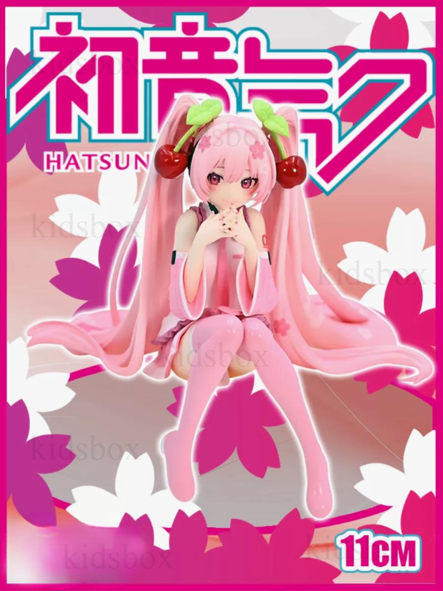 

Фигурка Хатсуне Мику Хацунэ Hatsune Miku аниме игровая игрушка 11 см 11 рожевий