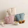 Women Insulated Lunch Box Bag Portable Hand-Held Large Capacity Commuting Lunch Box for Students Office Workers