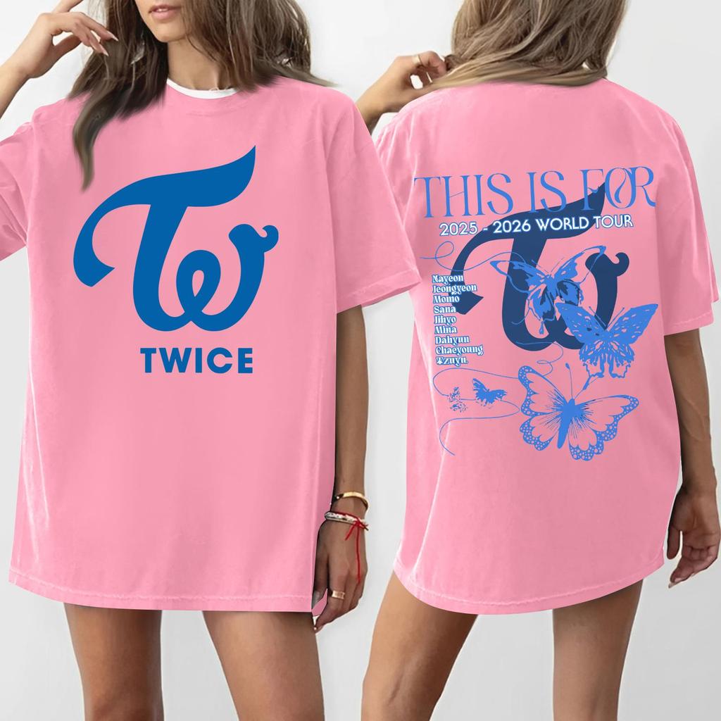 Women's Round Neck Printed Short-sleeved T-shirt Top