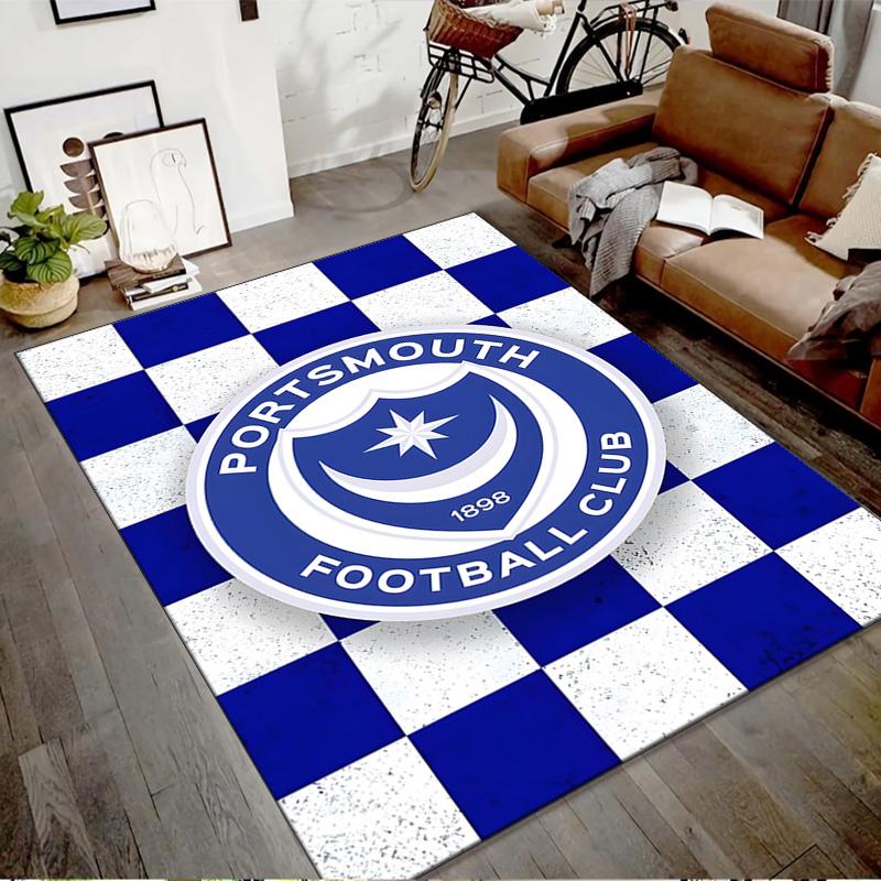 1pc Football Team (60) Design Printed Area Rug Carpet for Bedroom Living Room Home Decor Rugs Mat Non Slip Mat Rug for Bedside