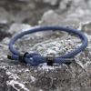 Adjustable Men Lucky Red Rope Bracelet With Grade A 4mm String Stainless Steel Clasp Outdoor Cycling Braclet Gift For Him Joias