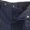 UNITED ARROWS Wool Blend Striped Pattern Suit Setup 42 Navy Men's Used