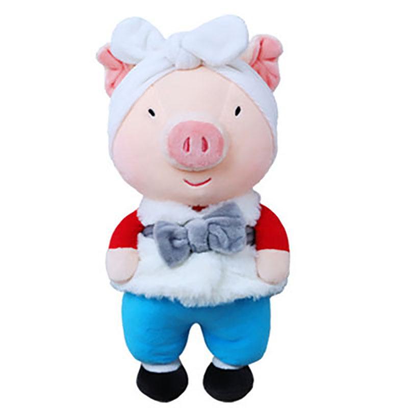 

Игрушка Свинья Плюшевые Хлопковые Куклы Пара Игрушка Подарок Коллекция Дети Украшение 15cm/5.91in синий