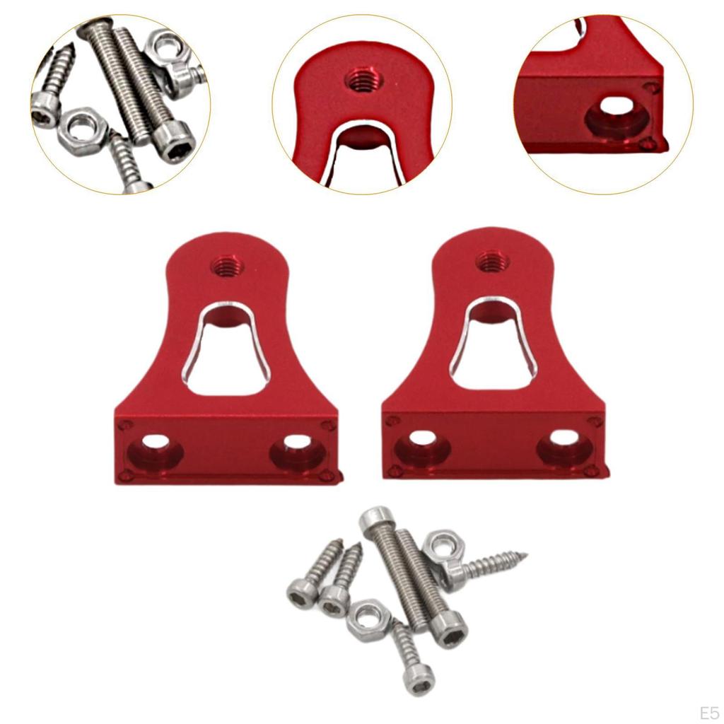 Brushless Speedboat Modification RC Boat Parts Lightweight Reliable Sturdy Assembly Metal Steering