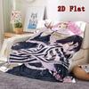 Ghost Hunter 2D Flat Pattern Flannel Blanket High quality All Seasons Warmth and Comfort Perfect for Christmas Gifts.SMT0917402