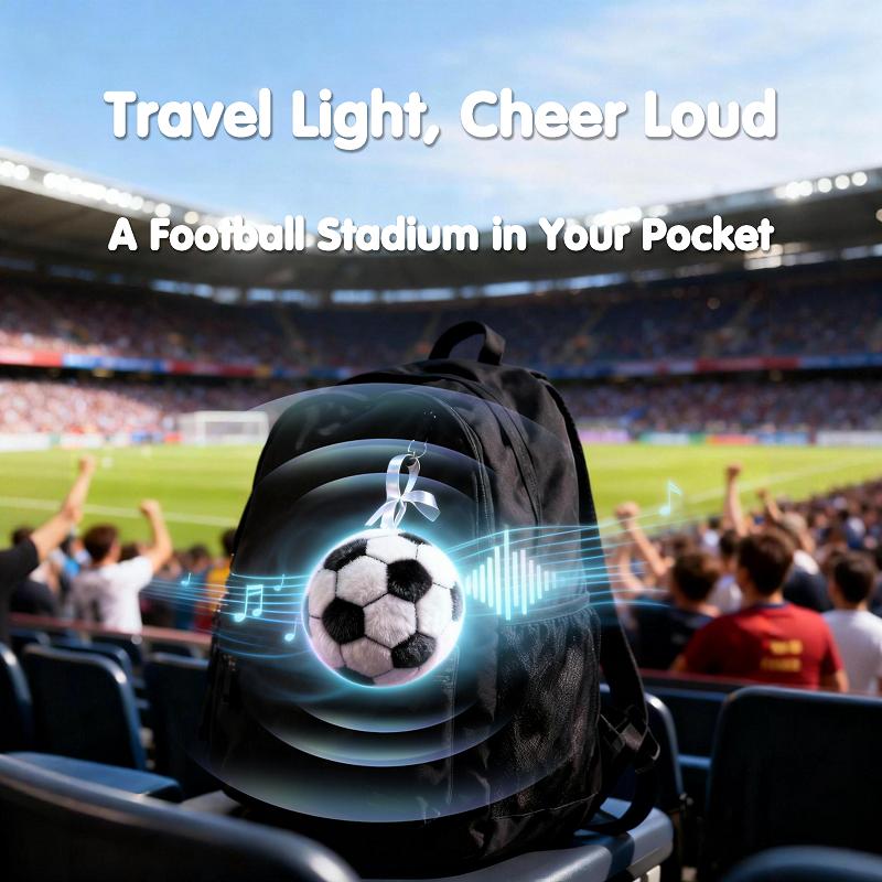Portable Football Mini Bluetooth Speaker Wireless FM TF USB Stereo Speaker