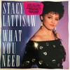 LP Record STACY LATTISAW  What You Need MOT6280 Motown 1989 US SoulFunk Used