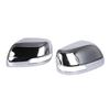Protective Cover Carbon Fiber Chrome Silver Door Mirror Cover For Toyota Land Cruiser LC200 Prado FJ150 150 2010-