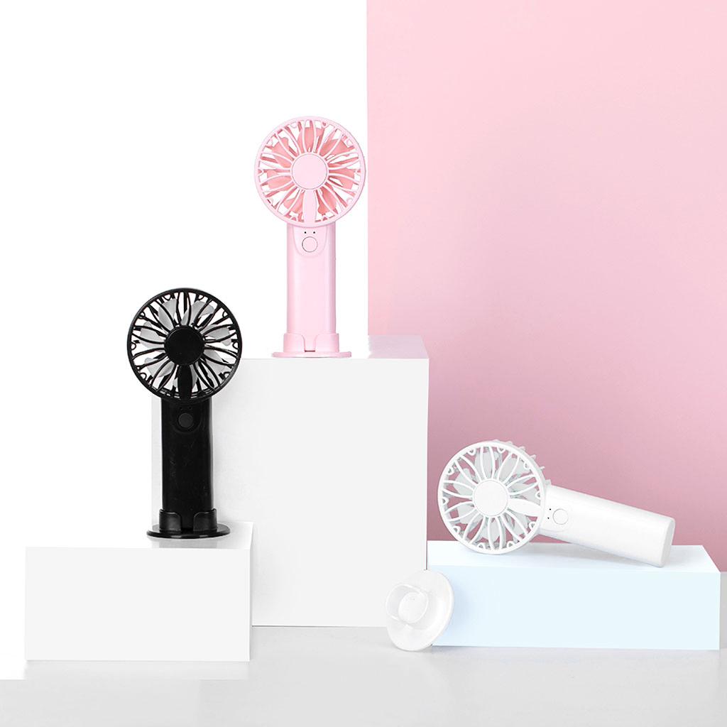 Mini Portable Fan Cool Air Hand Held Travel Cooler Cooling Mini Desk Fans Powered By 2x AA Battery For Outdoor Home