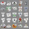 50 Cartoon Niedlich Ins Stil Koala Doodle Dekorative Trolley Box Roller Auto Aufkleber