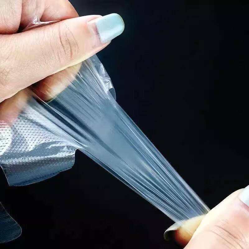Kunpai Disposable Plastic Film Gloves