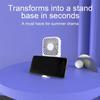 Compact Mini Fan Rechargeable Stand Small Pocket Fan with Three Wind Speeds Powerful Range Long-lasting Fan
