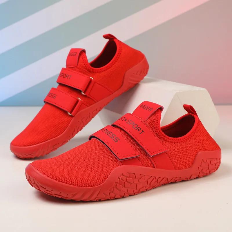 Weightlifting Shoes Deadlift Shoes Men's and Women's Sumo Squat Fitness Cross Training Barefoot Gym Training Sneakers 35-45#