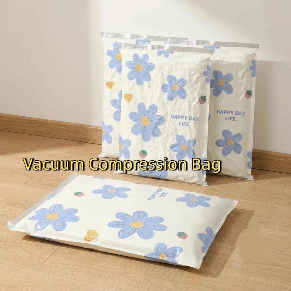 4PCS Space Saving Vacuum Storage Bag Large Capacity Clothes Moving Bag Quilt Organizer  for Home