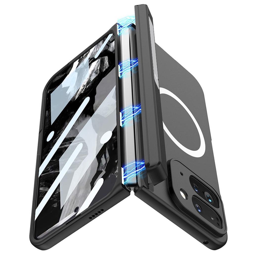 Magnetic Frosted Hard Case for Google Fold2 with Wireless Charging & Anti-Fall Protection