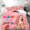 Exquisite 3D Karol G New Album Cover Manana Printing Bedding Set Duvet Cover Comforter Bed Youth Kids Girl Boys Gift