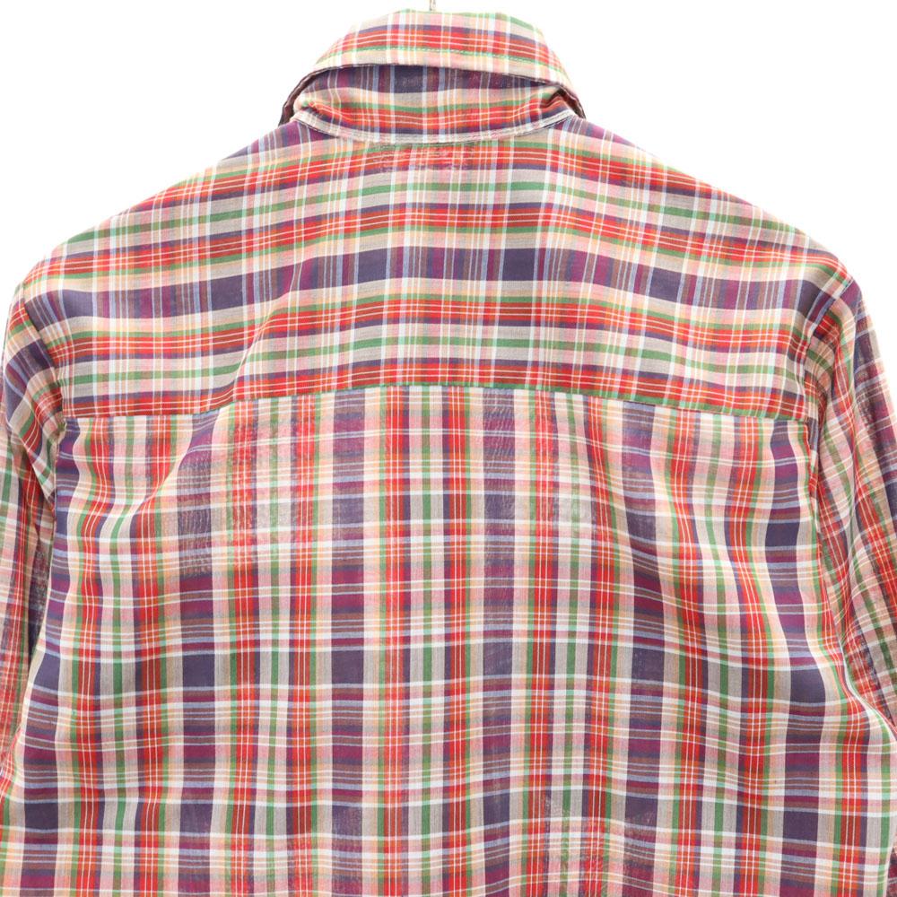 Levi's 70s Vintage Saddleman made in the USA Check Pattern Long sleeve shirt Men's Used